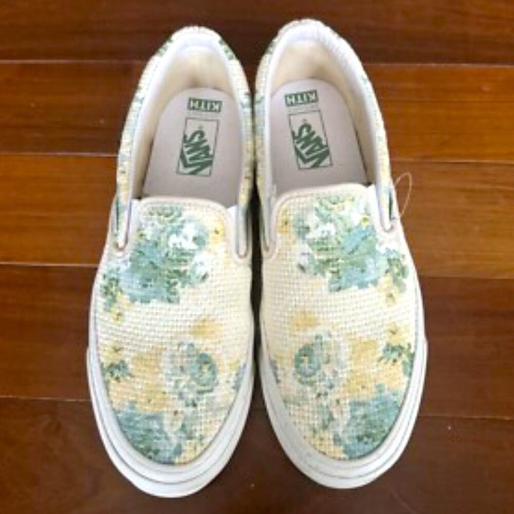 Vans original kith size 9 Men 10.5 Woman Slip-On unisex Sneakers